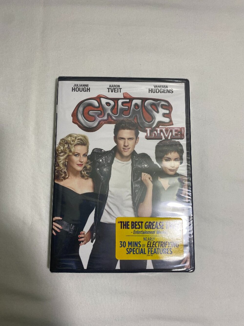 Grease Live! DVD 2016 Julianne Hough Vanessa Hudgens Aaron Tveit New Sealed